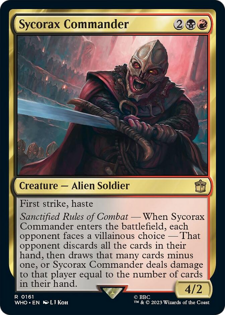Sycorax Commander [Doctor Who] | Deep Dive Games St. Marys