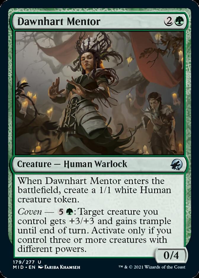 Dawnhart Mentor [Innistrad: Midnight Hunt] | Deep Dive Games St. Marys