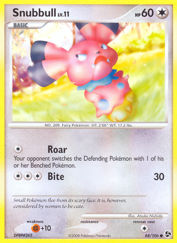 Snubbull (84/106) [Diamond & Pearl: Great Encounters] | Deep Dive Games St. Marys