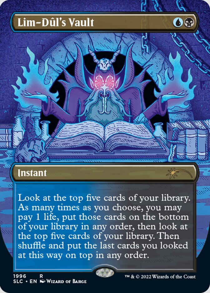 Lim-Dul's Vault (Borderless) [Secret Lair Countdown Kit] | Deep Dive Games St. Marys
