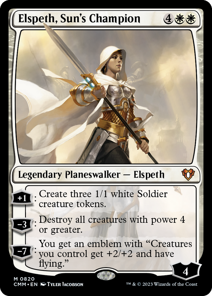 Elspeth, Sun's Champion [Commander Masters] | Deep Dive Games St. Marys