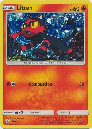 Litten (SM02) (General Mills Promo) [Sun & Moon: Black Star Promos] | Deep Dive Games St. Marys