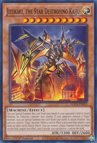Jizukiru, the Star Destroying Kaiju [SDCS-EN019] Common | Deep Dive Games St. Marys