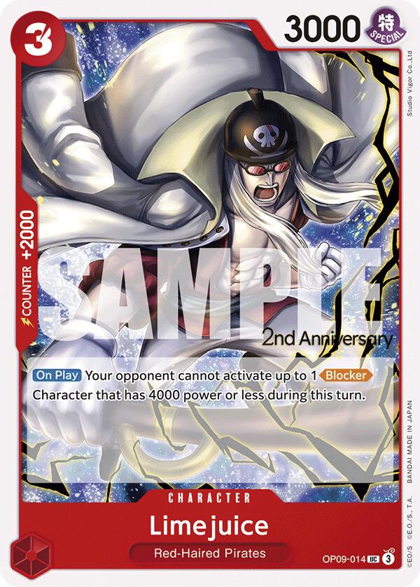 Limejuice [Emperors in the New World: 2nd Anniversary Tournament Cards] | Deep Dive Games St. Marys