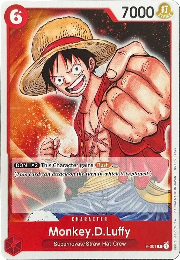 Monkey.D.Luffy [One Piece Demo Deck Cards] | Deep Dive Games St. Marys
