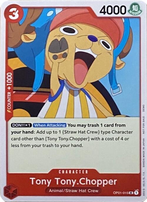 Tony Tony.Chopper [One Piece Demo Deck Cards] | Deep Dive Games St. Marys