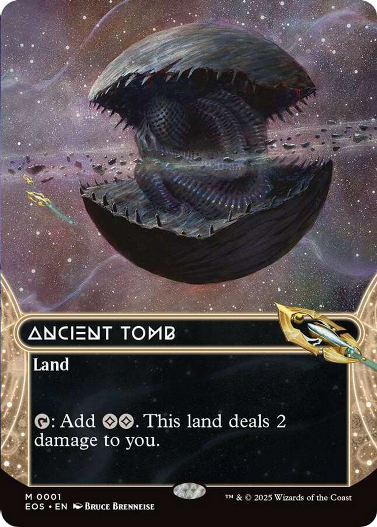 Ancient Tomb (0001) (Borderless) [Edge of Eternities: Stellar Sights] | Deep Dive Games St. Marys