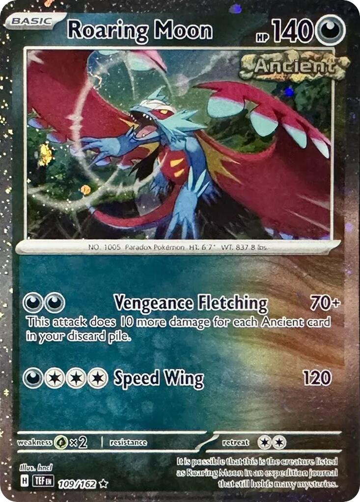 Roaring Moon (109/162) (Cosmos Holo) [Miscellaneous Cards] | Deep Dive Games St. Marys