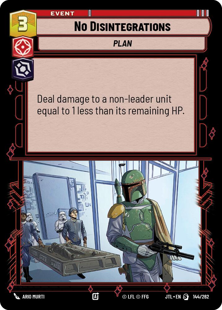 No Disintegrations (144/262) (144/257) [Jump to Lightspeed] | Deep Dive Games St. Marys