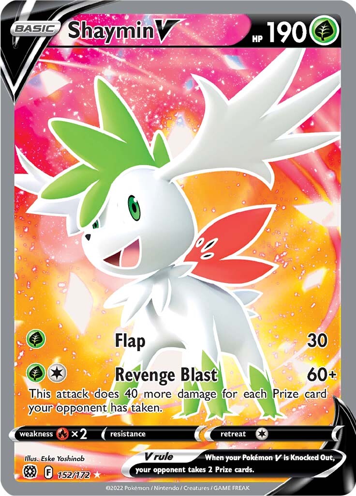 Shaymin V (152/172) [Sword & Shield: Brilliant Stars] | Deep Dive Games St. Marys