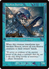 Thing in the Ice // Awoken Horror (Retro Frame) [Innistrad Remastered] | Deep Dive Games St. Marys