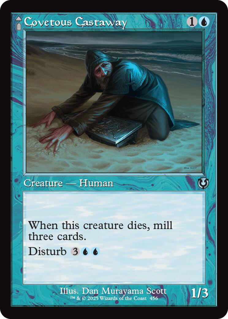 Covetous Castaway // Ghostly Castigator (Retro Frame) [Innistrad Remastered] | Deep Dive Games St. Marys