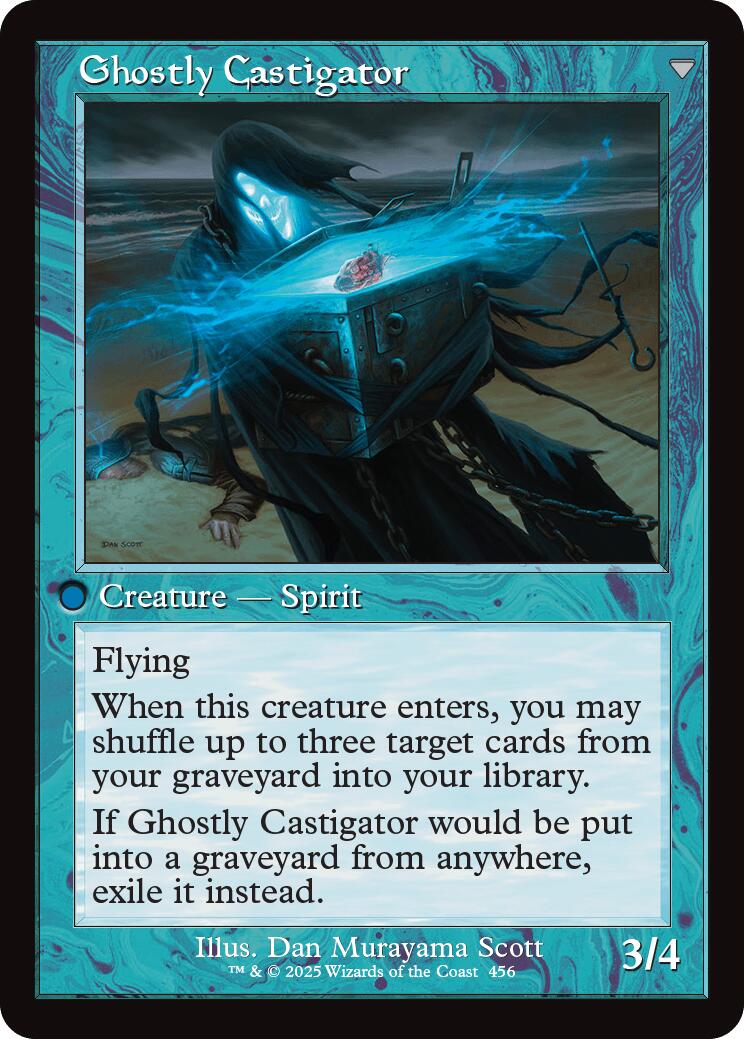 Covetous Castaway // Ghostly Castigator (Retro Frame) [Innistrad Remastered] | Deep Dive Games St. Marys