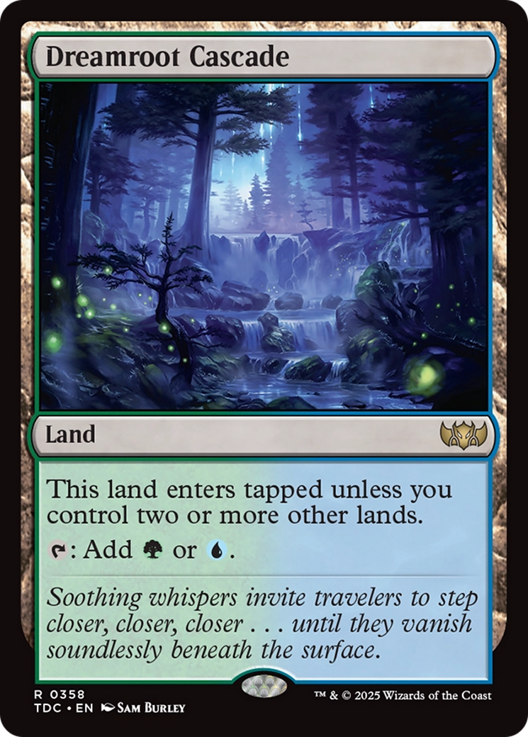 Dreamroot Cascade [Tarkir: Dragonstorm Commander] | Deep Dive Games St. Marys