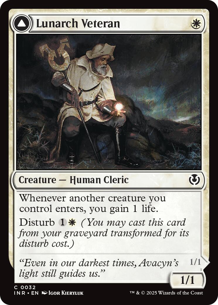 Lunarch Veteran // Luminous Phantom [Innistrad Remastered] | Deep Dive Games St. Marys