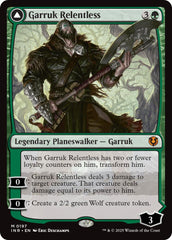 Garruk Relentless // Garruk, the Veil-Cursed [Innistrad Remastered] | Deep Dive Games St. Marys