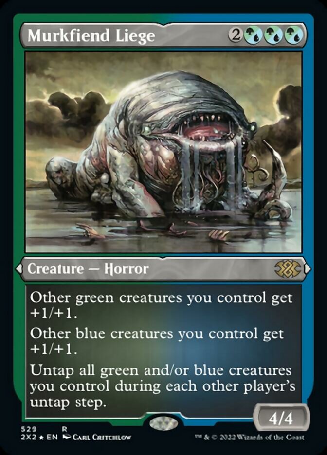 Murkfiend Liege (Foil Etched) [Double Masters 2022] | Deep Dive Games St. Marys