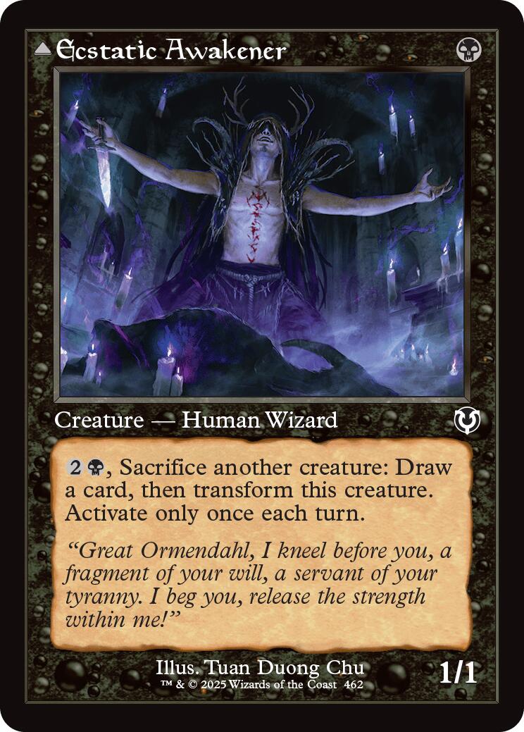Ecstatic Awakener // Awoken Demon (Retro Frame) [Innistrad Remastered] | Deep Dive Games St. Marys