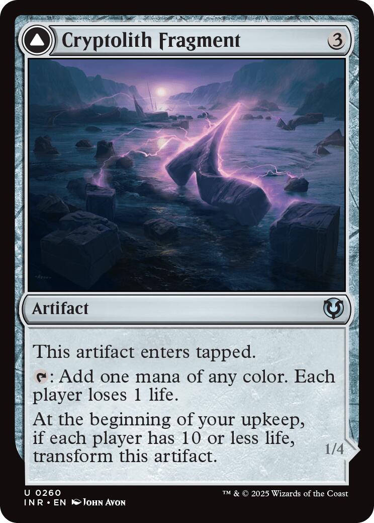 Cryptolith Fragment // Aurora of Emrakul [Innistrad Remastered] | Deep Dive Games St. Marys