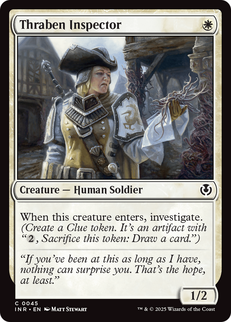 Thraben Inspector [Innistrad Remastered] | Deep Dive Games St. Marys