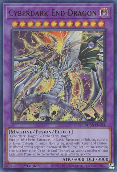 Cyberdark End Dragon [SDCS-EN044] Ultra Rare | Deep Dive Games St. Marys