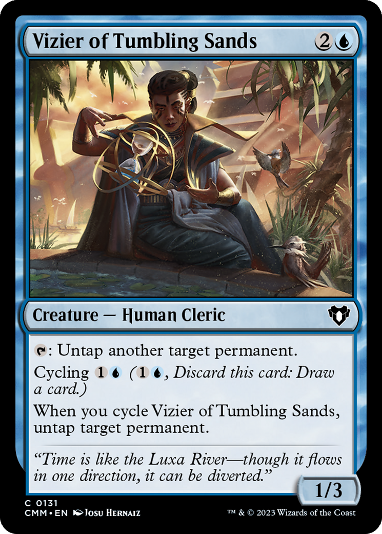 Vizier of Tumbling Sands [Commander Masters] | Deep Dive Games St. Marys