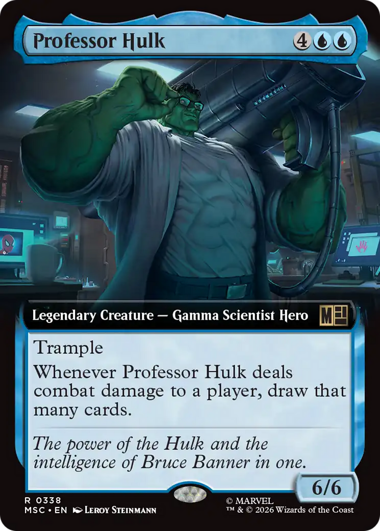 Professor Hulk (Extended Art) [Marvel Super Heroes Commander] | Deep Dive Games St. Marys
