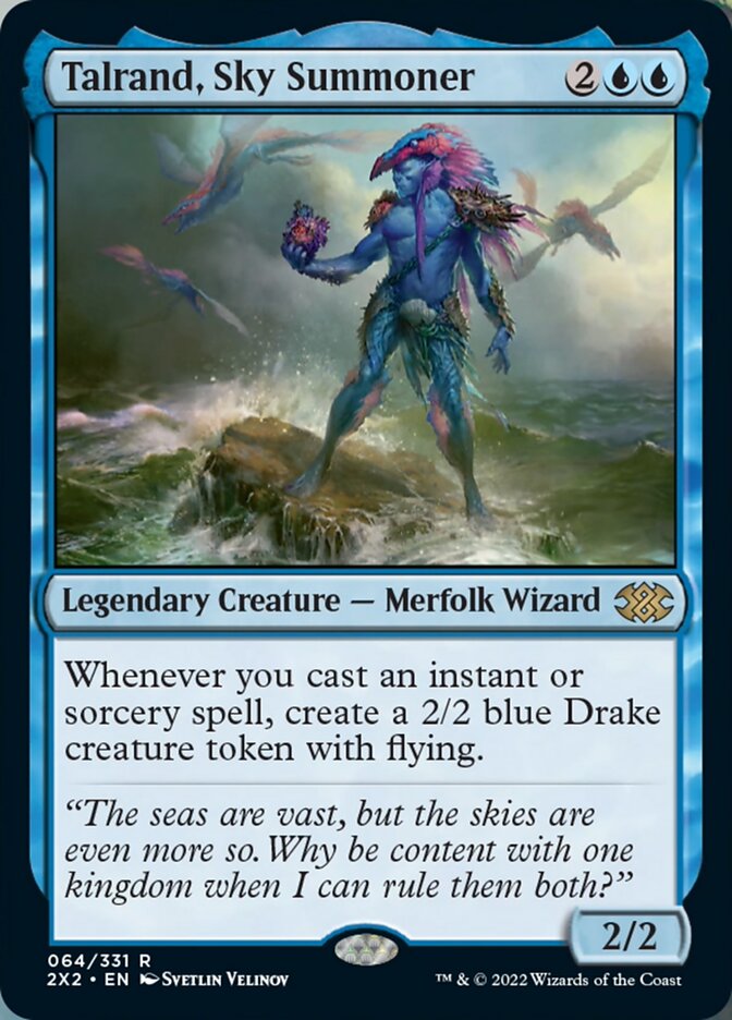Talrand, Sky Summoner [Double Masters 2022] | Deep Dive Games St. Marys