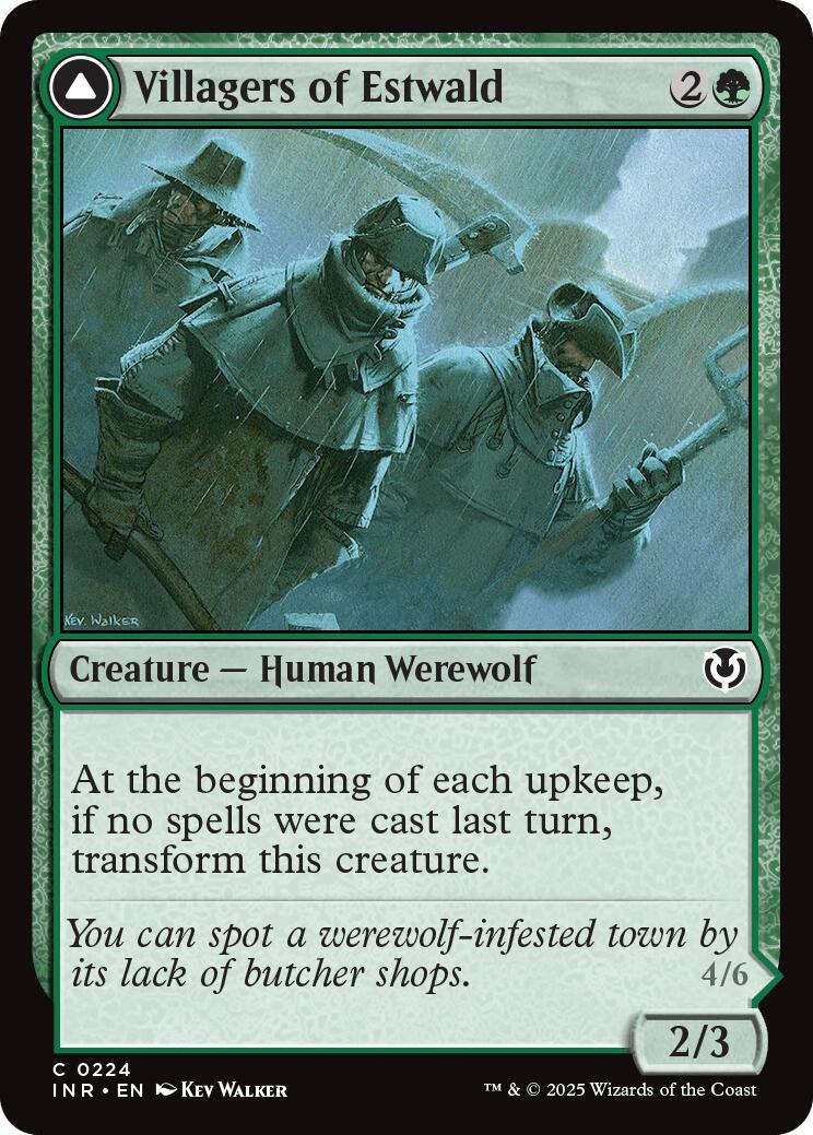 Villagers of Estwald // Howlpack of Estwald [Innistrad Remastered] | Deep Dive Games St. Marys