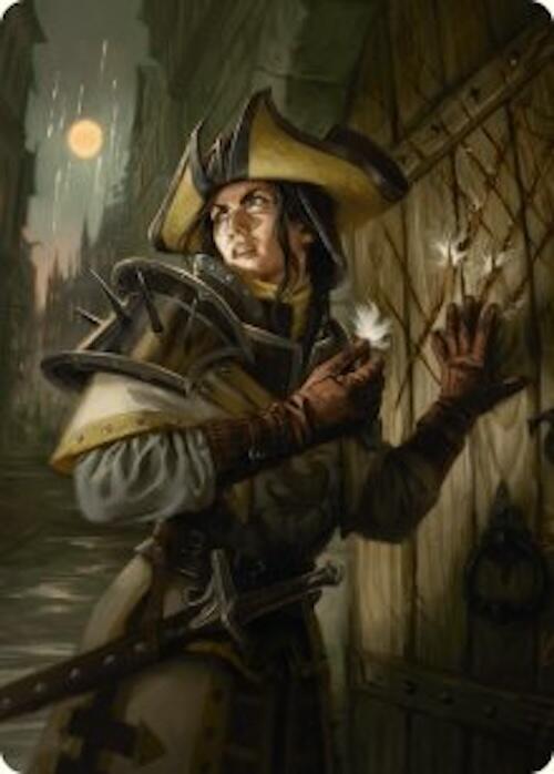 Thraben Inspector Art Card [Innistrad Remastered Art Series] | Deep Dive Games St. Marys