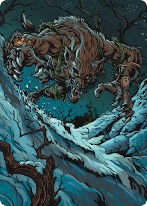 Ravager of the Fells Art Card [Innistrad Remastered Art Series] | Deep Dive Games St. Marys
