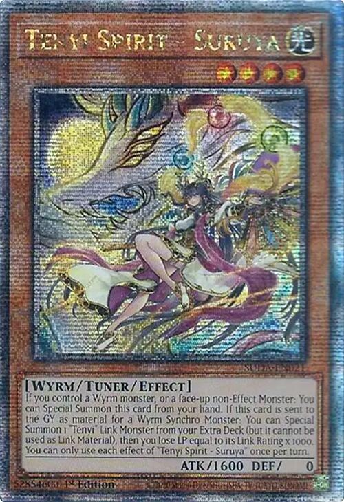 Tenyi Spirit - Suruya (Quarter Century Secret Rare) [SUDA-EN021] Quarter Century Secret Rare | Deep Dive Games St. Marys
