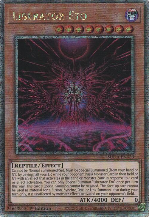 Liberator Eto (Quarter Century Secret Rare) [SUDA-EN023] Quarter Century Secret Rare | Deep Dive Games St. Marys