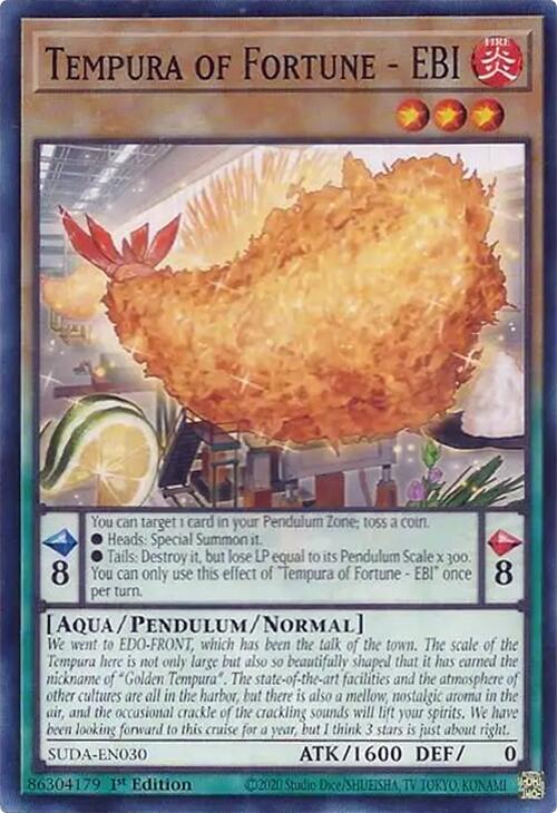 Tempura of Fortune - EBI [SUDA-EN030] Common | Deep Dive Games St. Marys