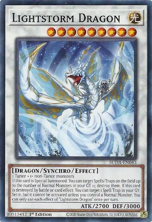 Lightstorm Dragon [SUDA-EN043] Common | Deep Dive Games St. Marys