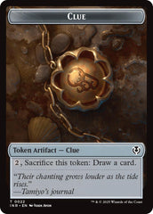Clue // Eldrazi Horror Double-Sided Token [Innistrad Remastered Tokens] | Deep Dive Games St. Marys