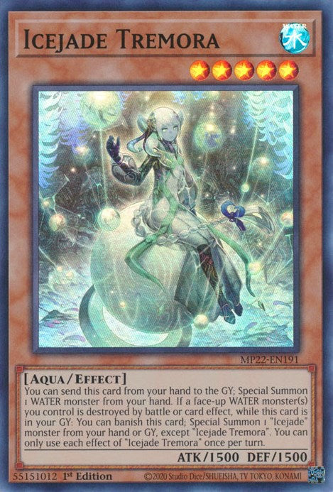 Icejade Tremora [MP22-EN191] Super Rare | Deep Dive Games St. Marys