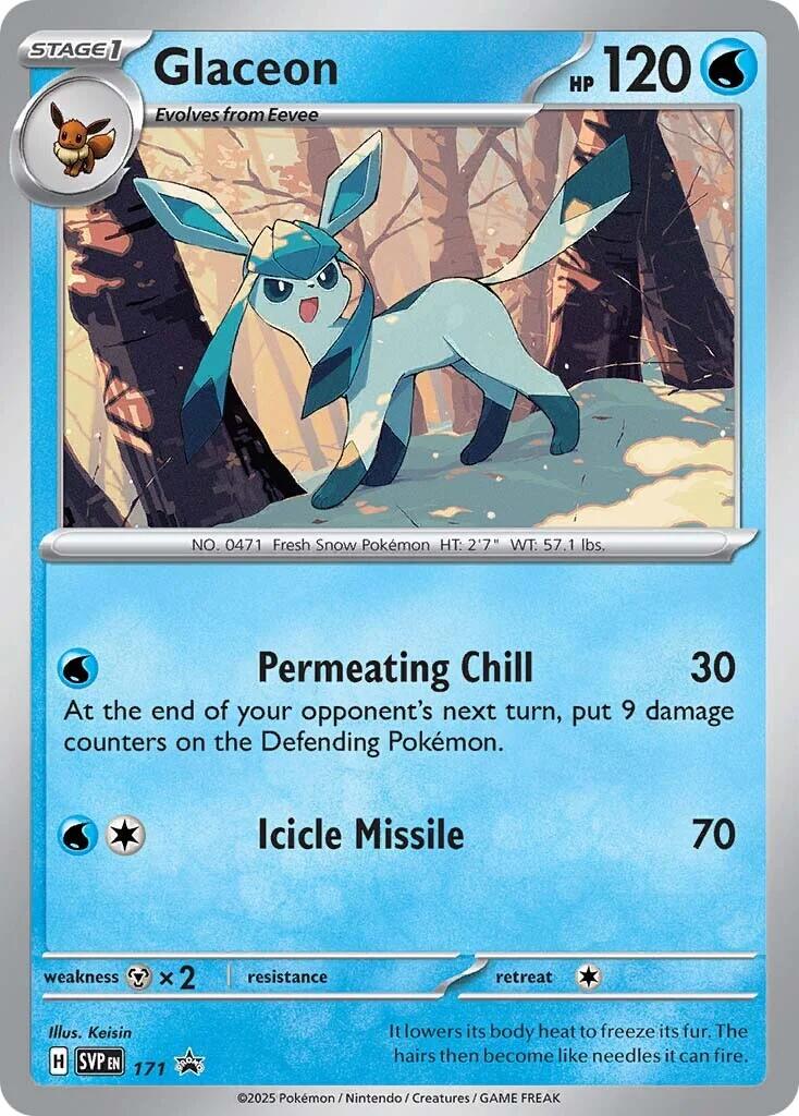 Glaceon (SVP171) [Scarlet & Violet: Black Star Promos] | Deep Dive Games St. Marys
