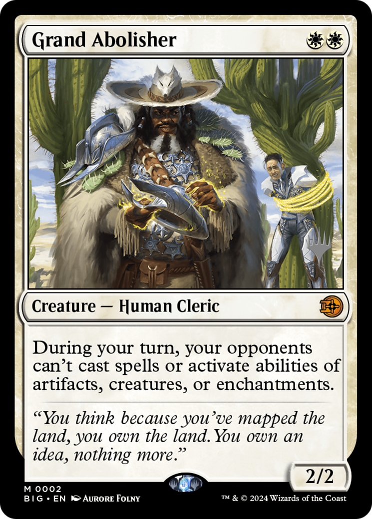 Grand Abolisher [Lorwyn Eclipsed Promos] | Deep Dive Games St. Marys