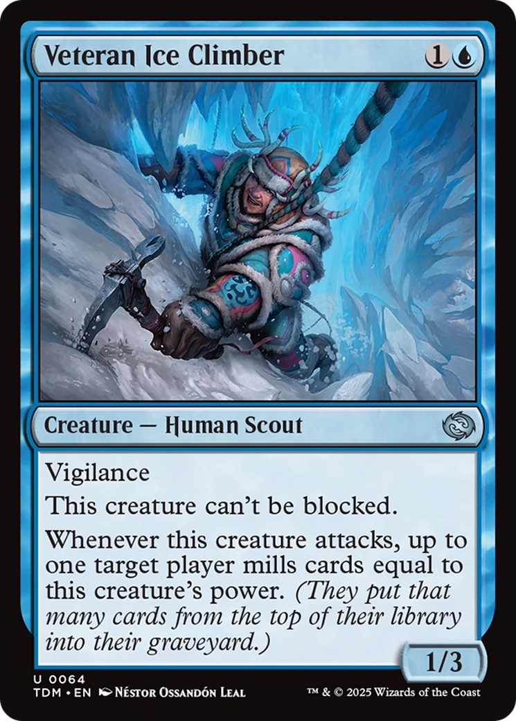 Veteran Ice Climber [Tarkir: Dragonstorm] | Deep Dive Games St. Marys