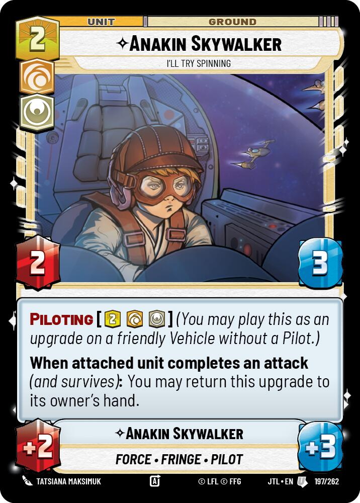 Anakin Skywalker - I'll Try Spinning (197/262) (197/257) [Jump to Lightspeed] | Deep Dive Games St. Marys