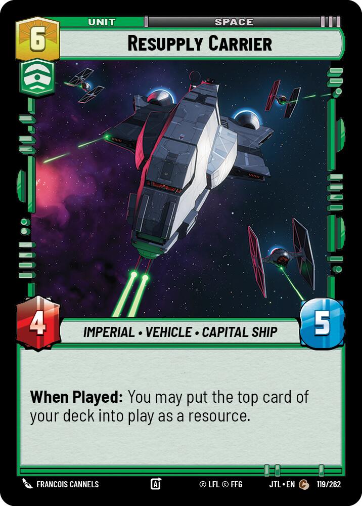 Resupply Carrier (119/262) (119/257) [Jump to Lightspeed] | Deep Dive Games St. Marys