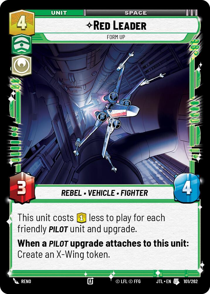 Red Leader - Form Up (101/262) (101/257) [Jump to Lightspeed] | Deep Dive Games St. Marys