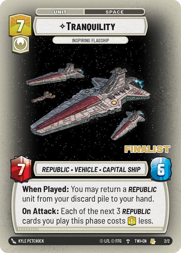 Tranquility - Inspiring Flagship (2/2) (Finalist) (2/2) [Store Showdown Promos] | Deep Dive Games St. Marys