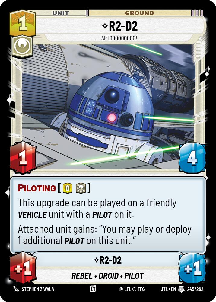 R2-D2 - Artooooooooo! (245/262) (245/257) [Jump to Lightspeed] | Deep Dive Games St. Marys