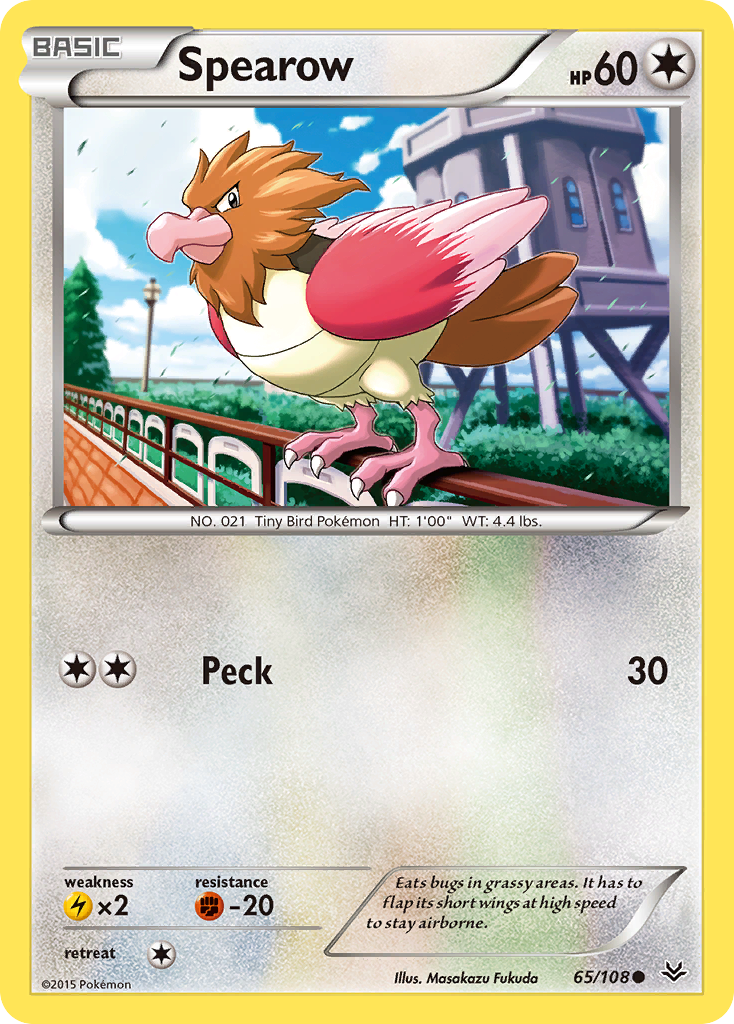 Spearow (65/108) [XY: Roaring Skies] | Deep Dive Games St. Marys