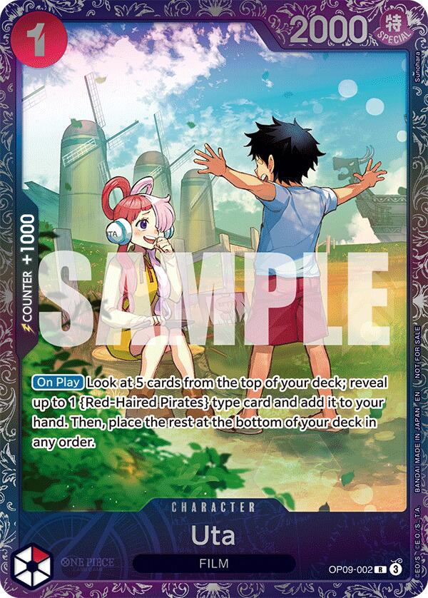 Uta (Treasure Cup 2025) [One Piece Promotion Cards] | Deep Dive Games St. Marys