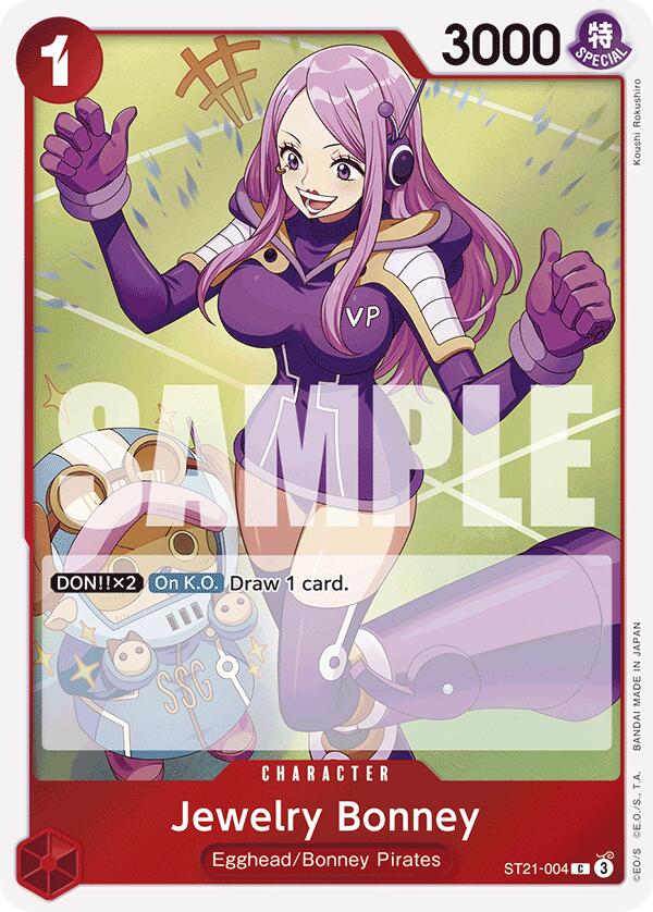 Jewelry Bonney [Starter Deck EX: Gear 5] | Deep Dive Games St. Marys