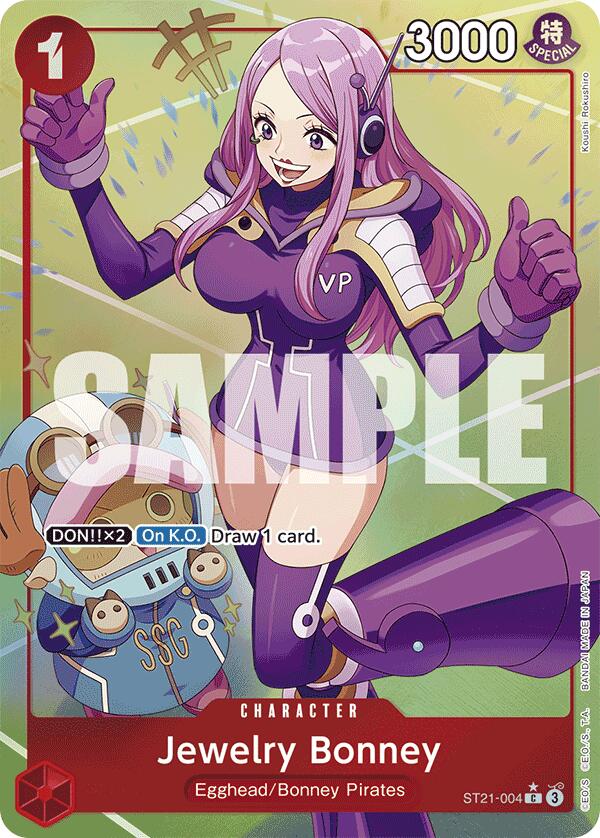 Jewelry Bonney (Parallel) [Starter Deck EX: Gear 5] | Deep Dive Games St. Marys