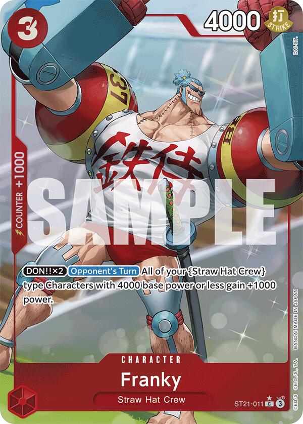 Franky (Parallel) [Starter Deck EX: Gear 5] | Deep Dive Games St. Marys